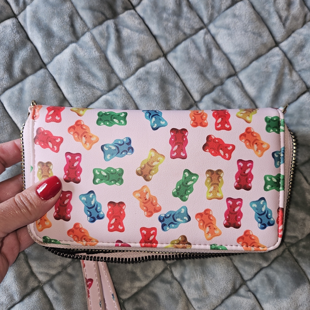 Betsey Johnson Pink Gummy Bear Wallet - Picture 2 of 4